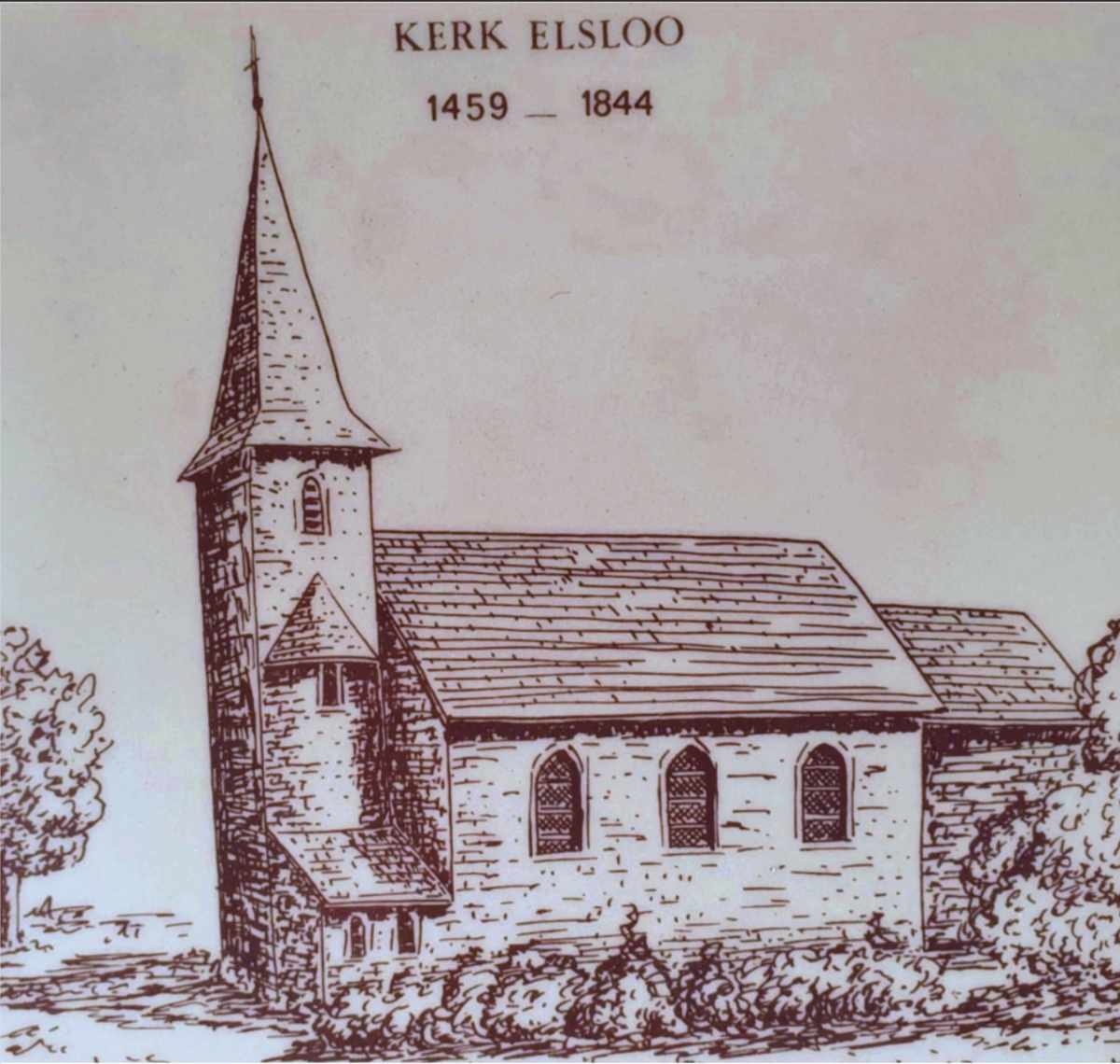 Elsloo oude kerk 1459 1844 2