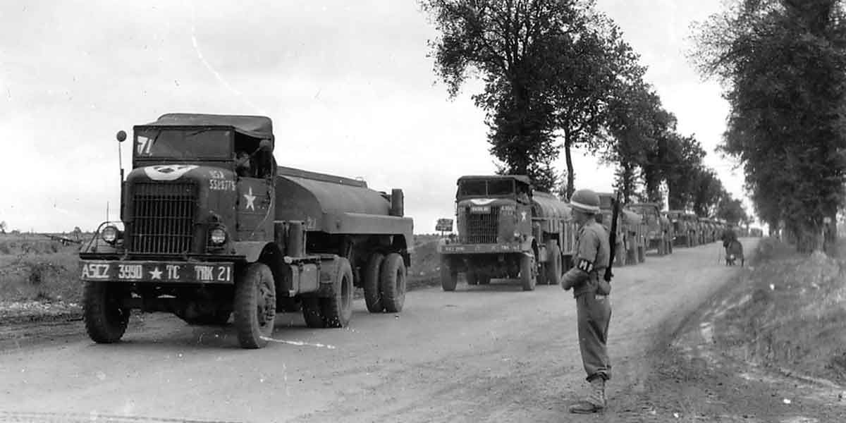 Quartermaster Transport Company september 1944 Normandië
